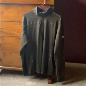Khul quarter zip sweater- green
